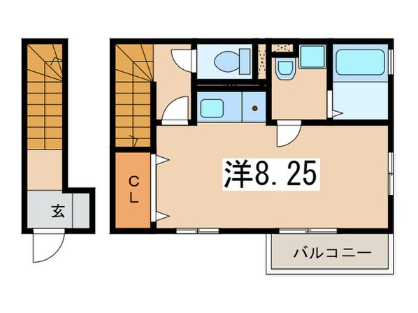 フォーレストＩの物件間取画像